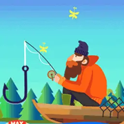 Tiny Fishing game - monkey-type.org
